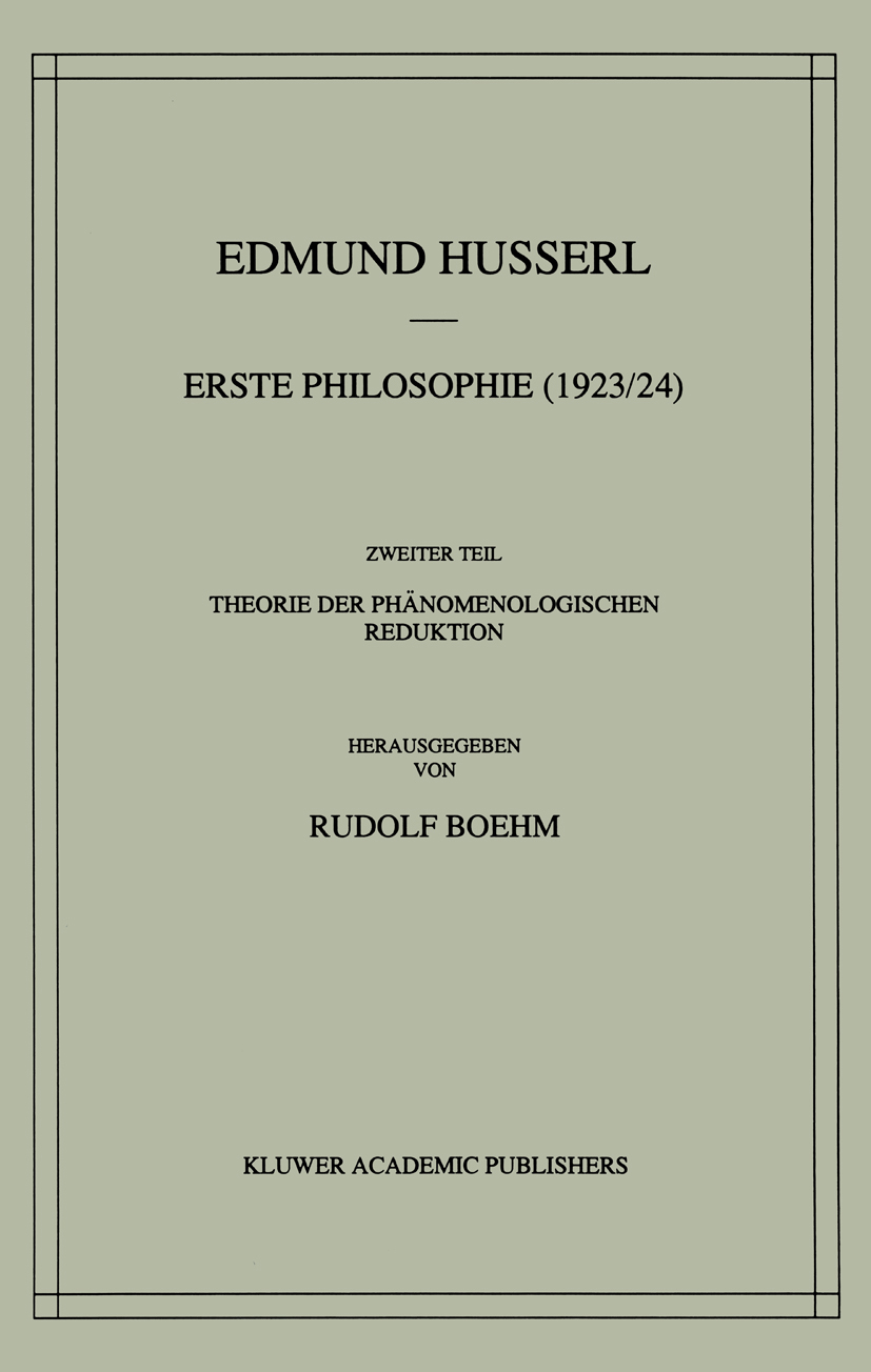【10％OFF】 Philosophie Erste (1923/24) der Theorie Teil Zweiter 哲学、思想