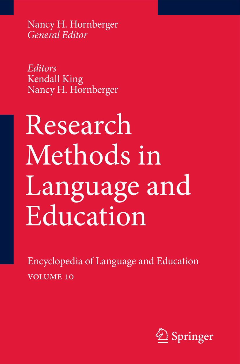 Research Methods in Language and Education: Encyclopedia of