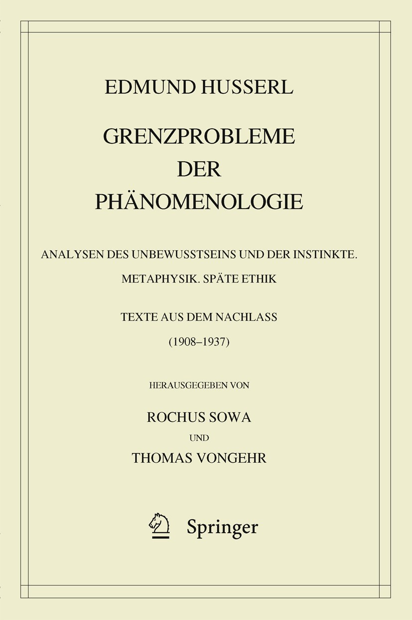 洋書 Edmund Husserl Gesammelte Schriften Edmund Husserl Gesammelte Schriften