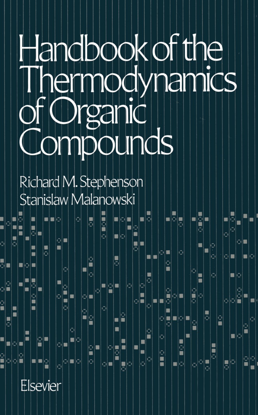 Handbook of the Thermodynamics of Organic Compounds | Springer