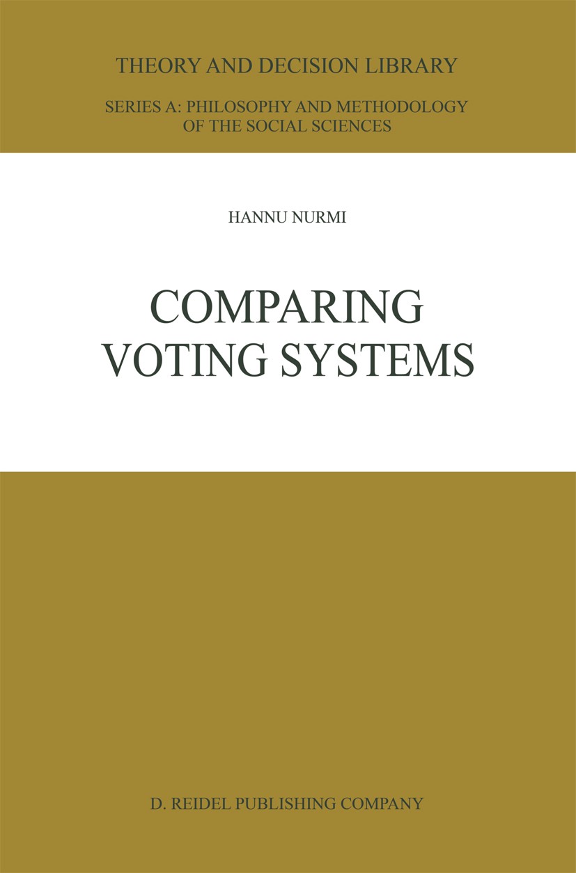 Comparing Voting Systems | Springer Nature Link
