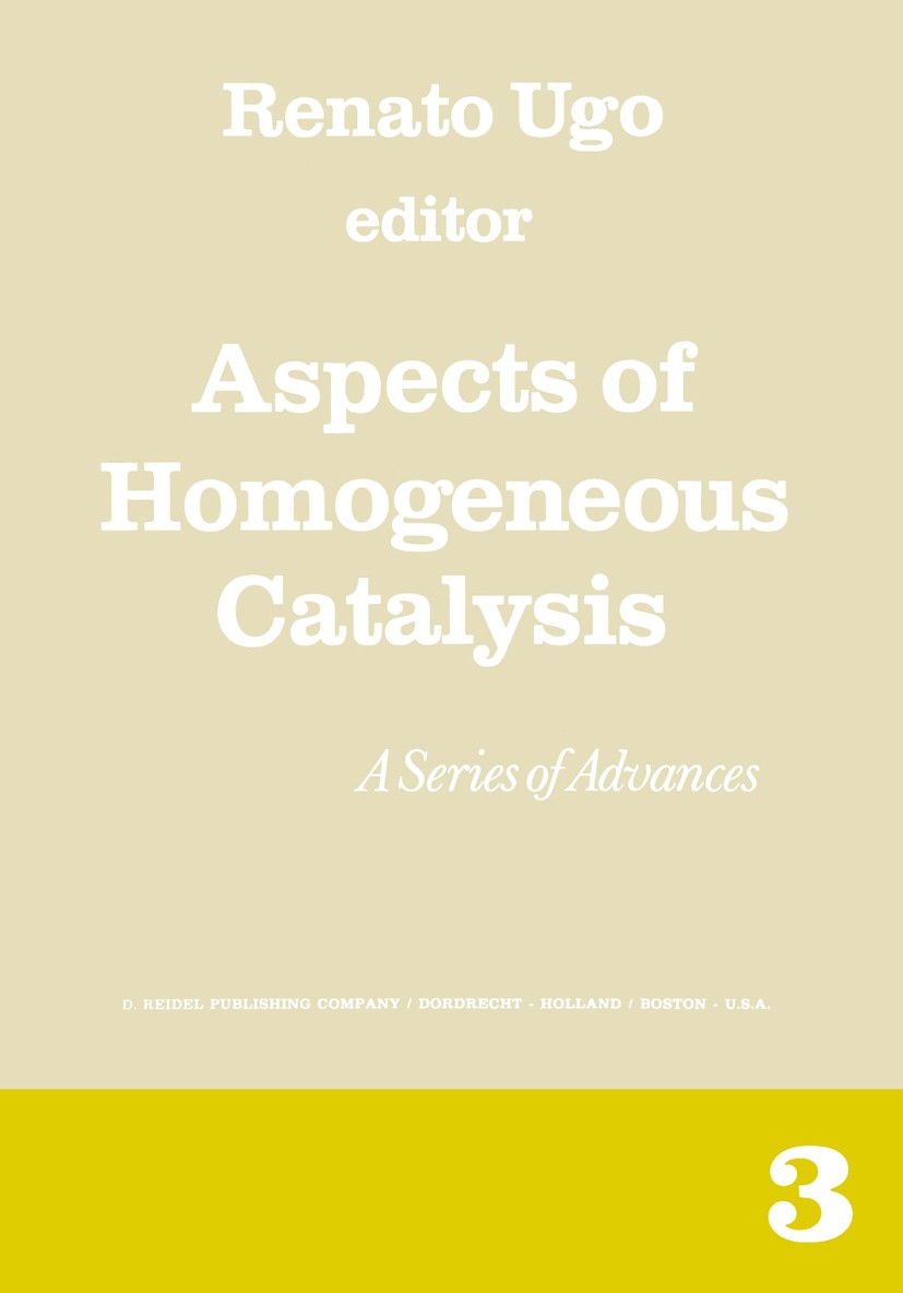 Aspects of Homogeneous Catalysis: A Series of Advances | SpringerLink