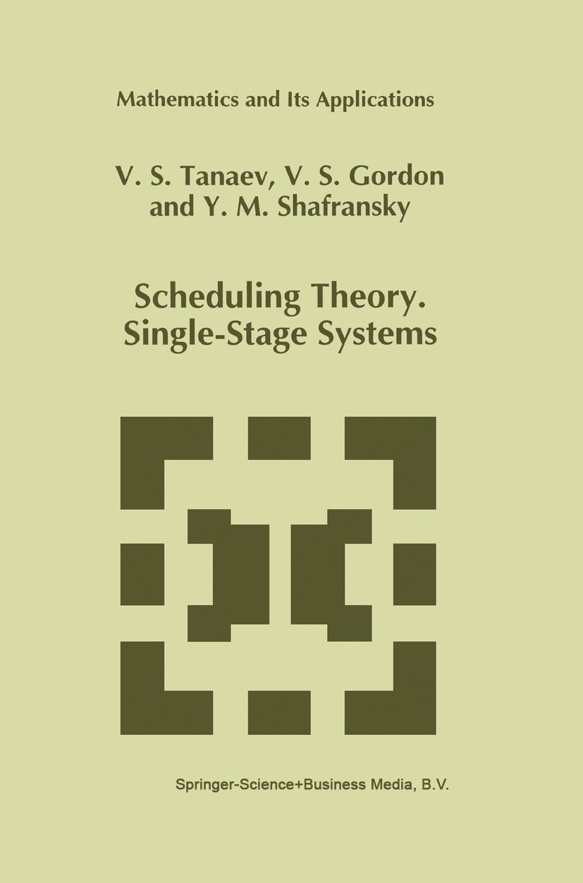 Scheduling: Theory, Algorithms, and Systems | SpringerLink