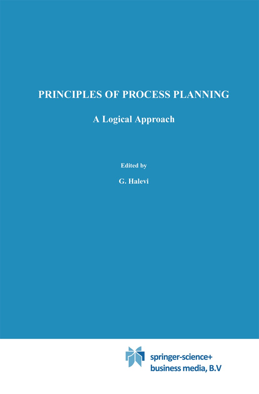 Principles of Process Planning