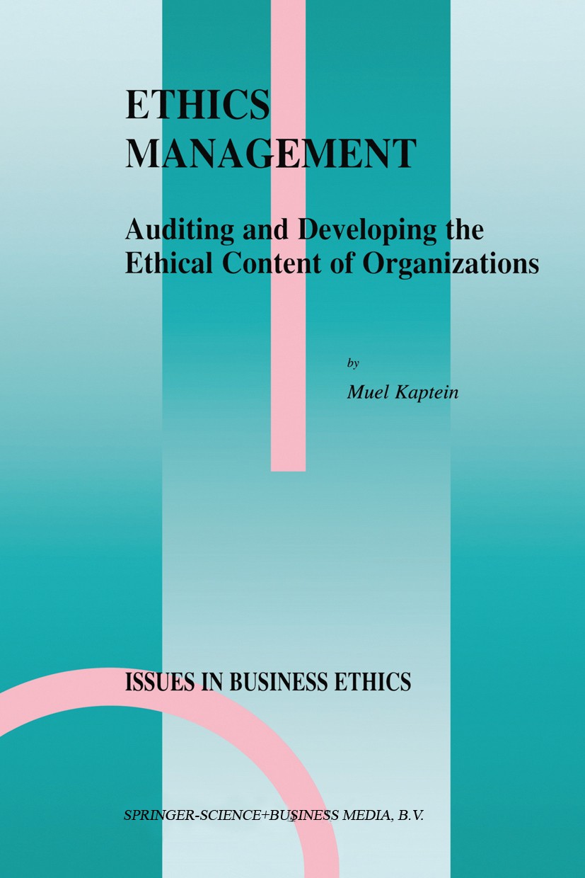 Management:　Organizations　Ethical　of　SpringerLink　and　the　Developing　Content　Ethics　Auditing