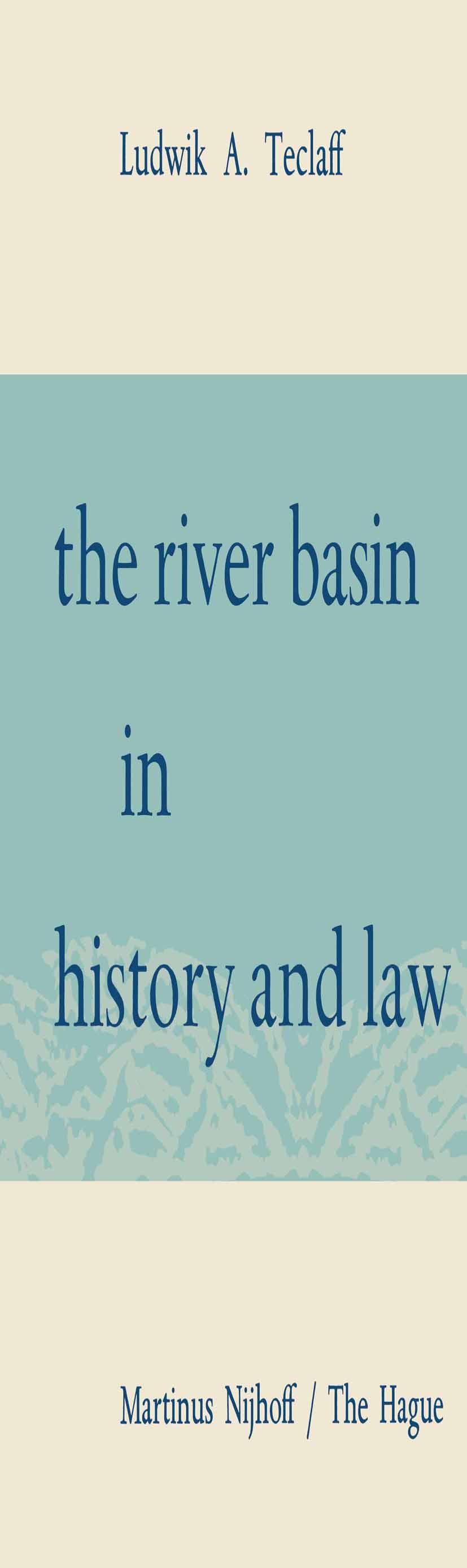 The River Basin in History and Law | SpringerLink