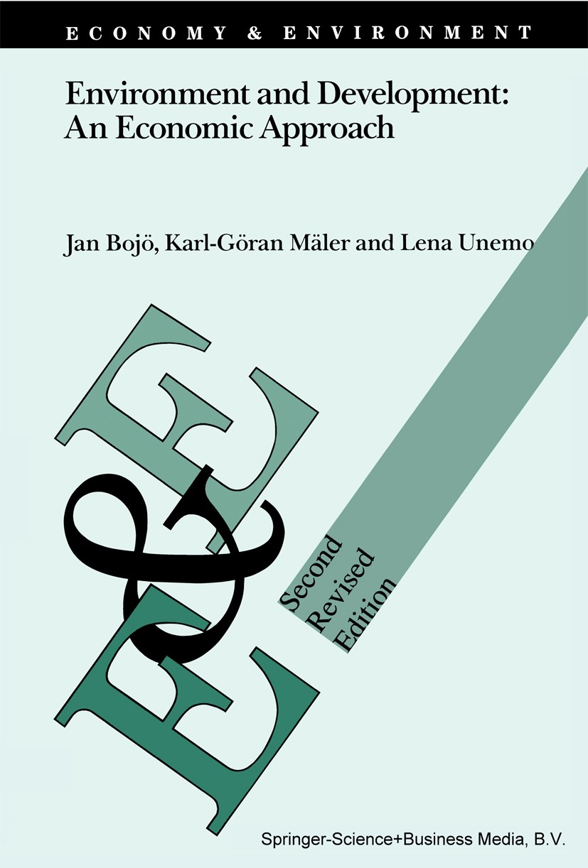 Environment and Development: An Economic Approach | SpringerLink