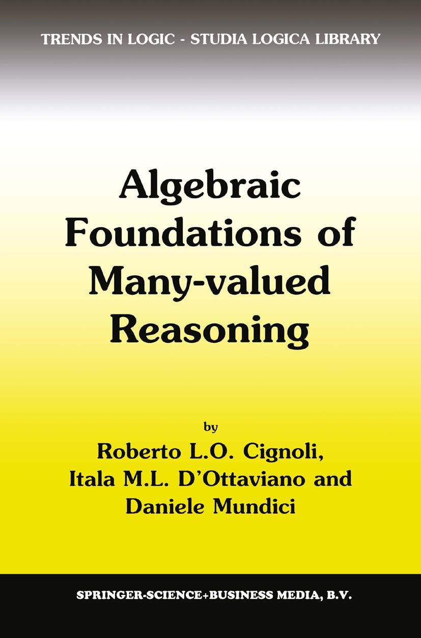 Algebraic Foundations of Many-Valued Reasoning | SpringerLink