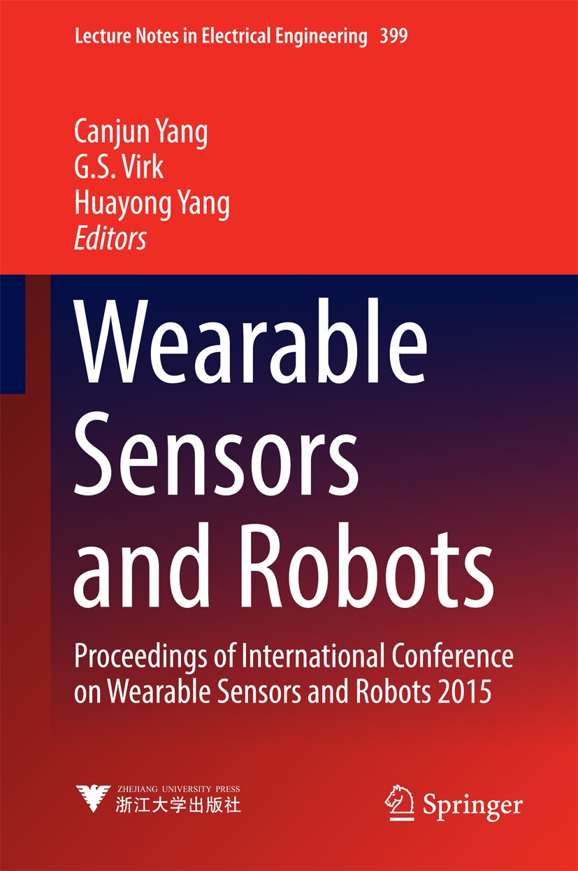 Wearable Sensors and Robots: Proceedings of International - Main Image