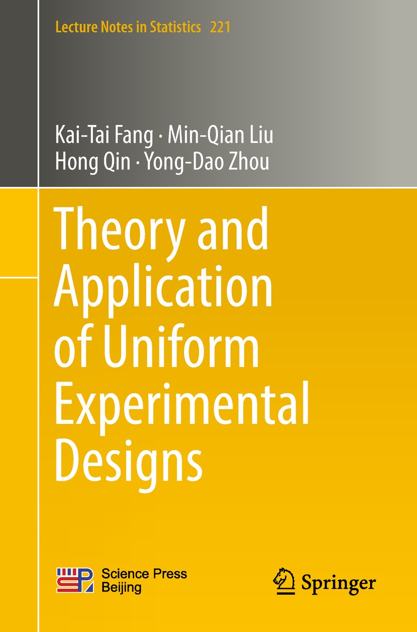 Theory and Application of Uniform Experimental Designs SpringerLink