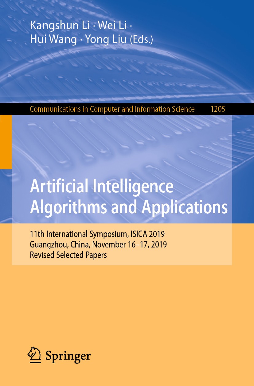 洋書 Artificial Intelligence Algorithms Artificial Intelligence Algorithms and Applications: 11th