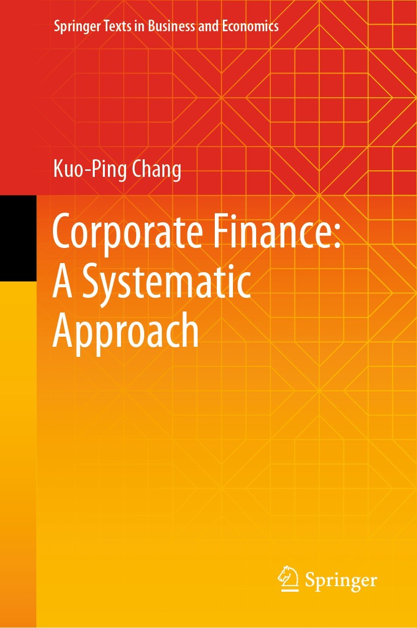 Corporate Finance: A Systematic Approach | SpringerLink