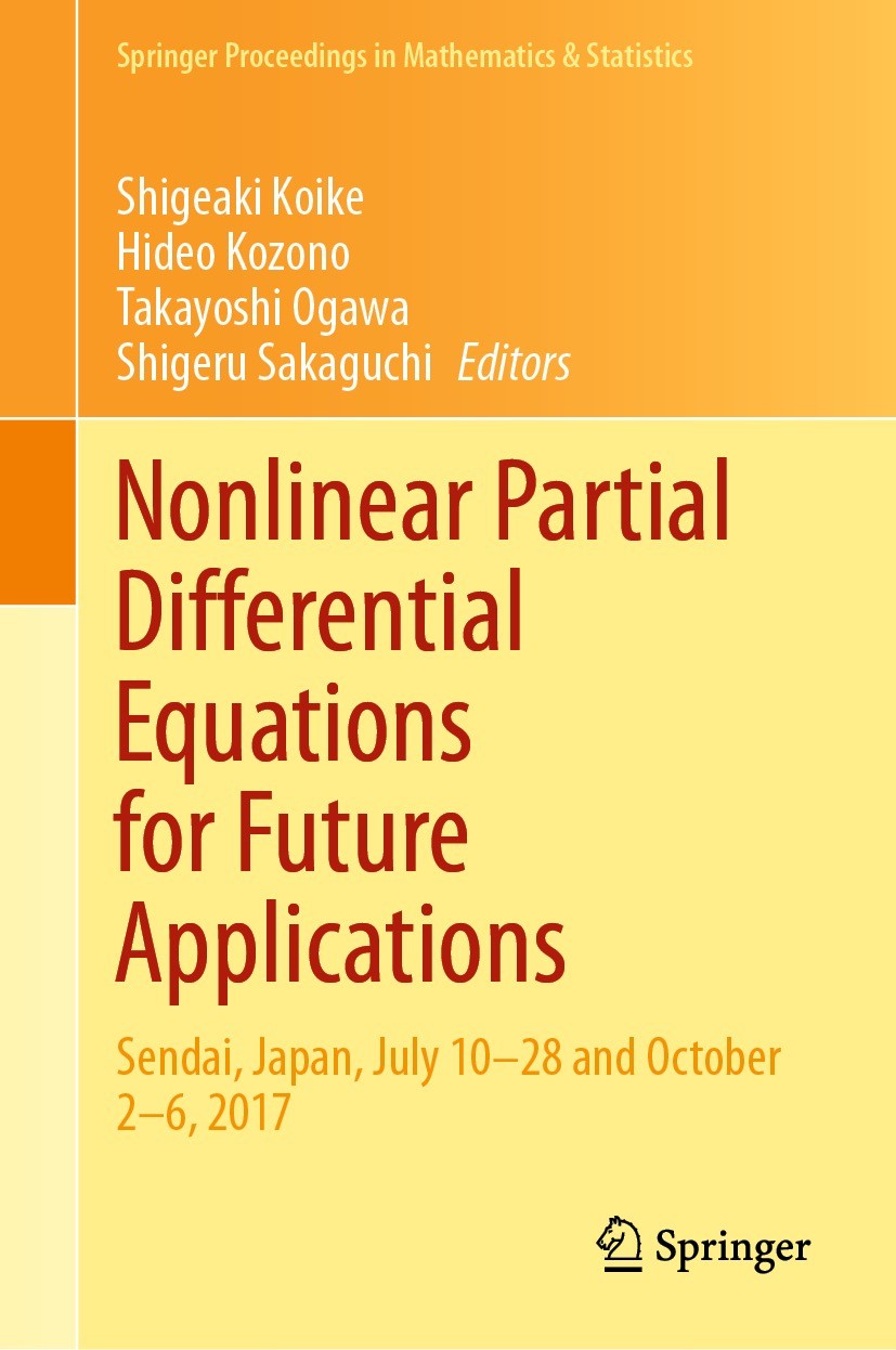 Nonlinear Partial Differential Equations for Future Nonlinear Partial Differential Equations for Future