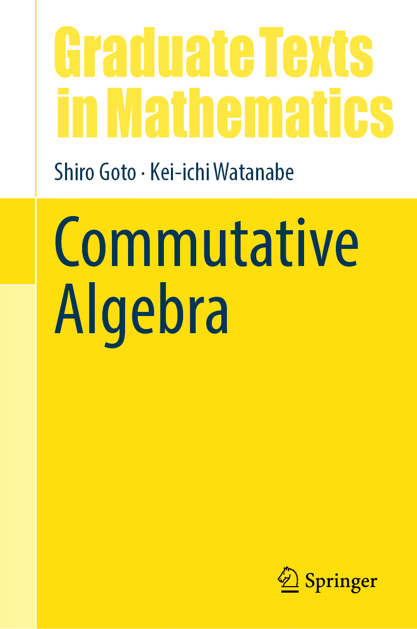 Commutative Algebra | Springer Nature Link (formerly SpringerLink)