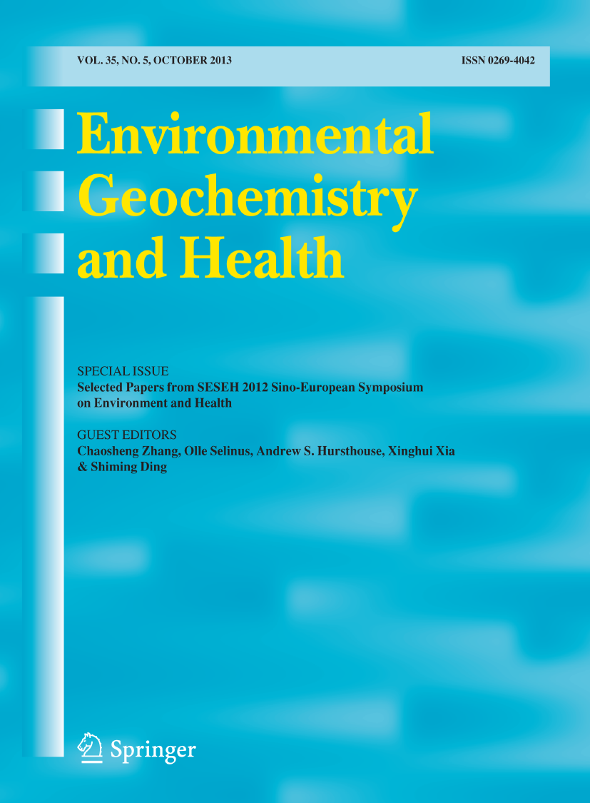 Environmental Geochemistry and Health