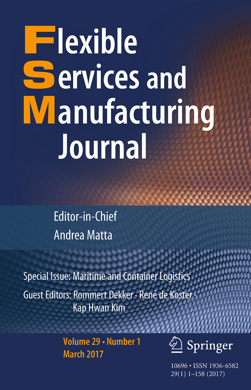 Flexibility in manufacturing: A survey | Flexible Services and 
