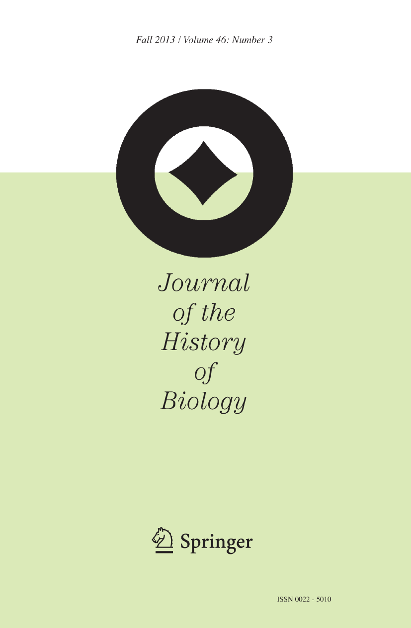 Journal of the History of Biology