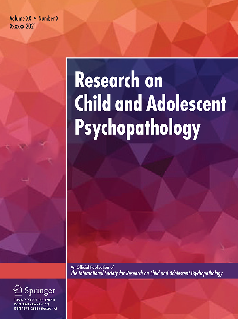 Research on Child and Adolescent Psychopathology