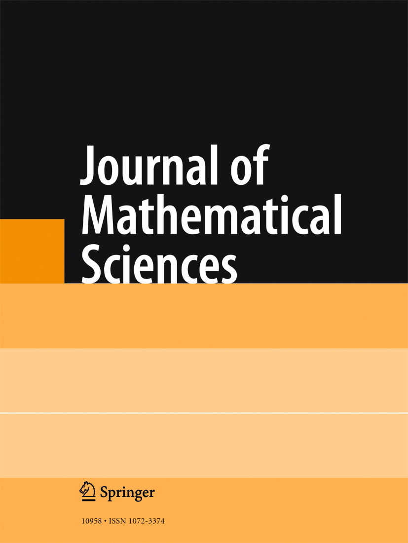 journal mathematical problem solving