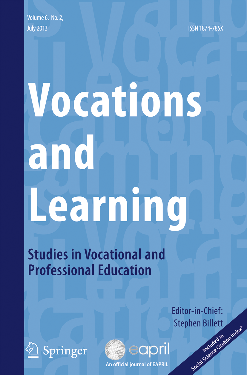 Productivism, Vocational and Professional Education, and the Ecological  Question | Vocations and Learning