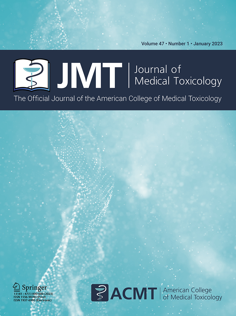 827px x 1106px - 2023 ACMT Annual Scientific Meeting Abstracts â€“ San Diego, CA | Journal of  Medical Toxicology