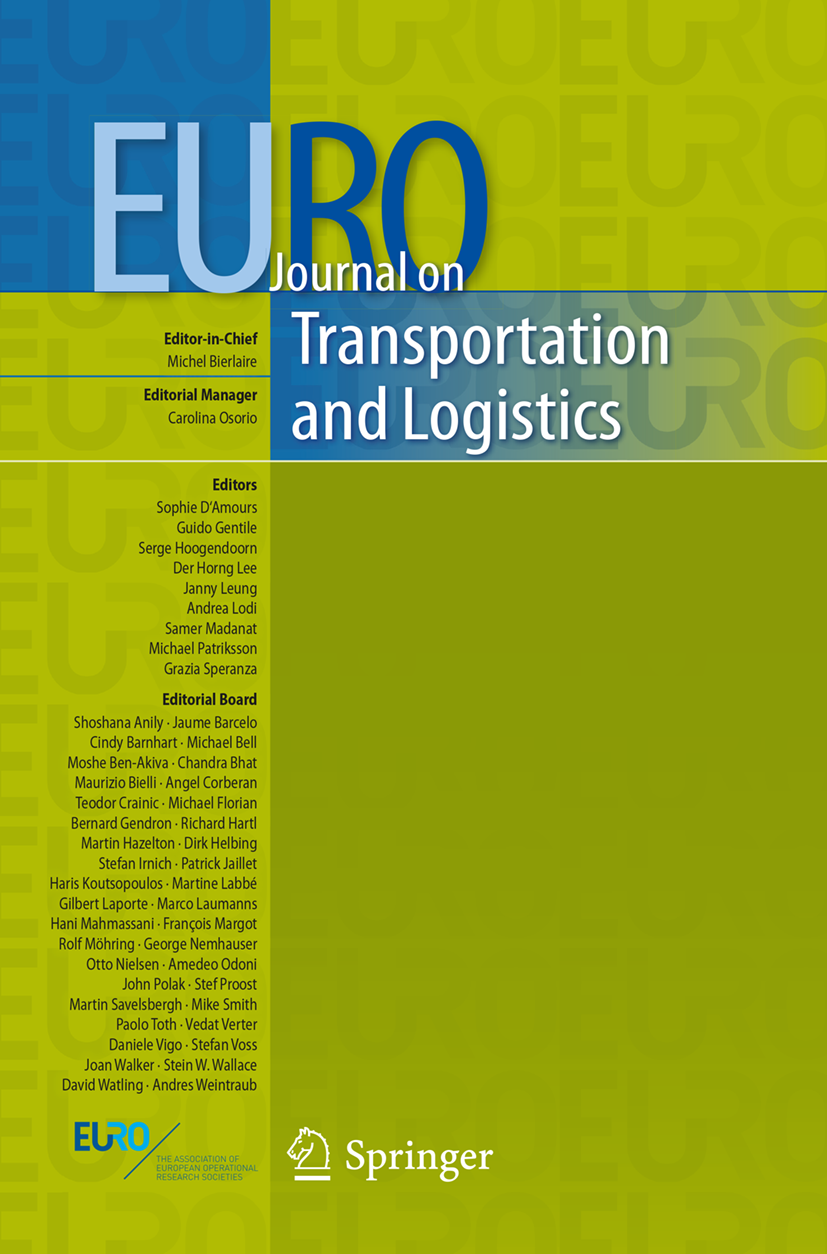 Vehicle routing historical perspective and recent contributions EURO