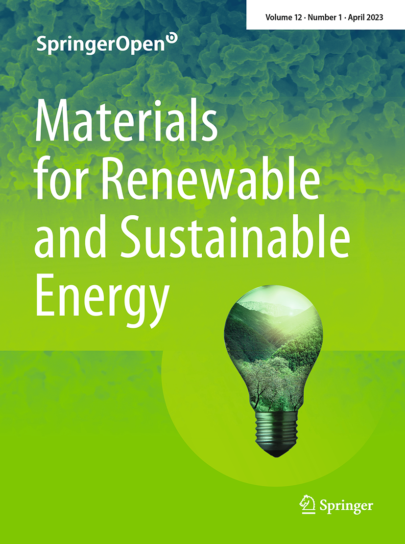 Materials for Renewable and Sustainable Energy provides the 