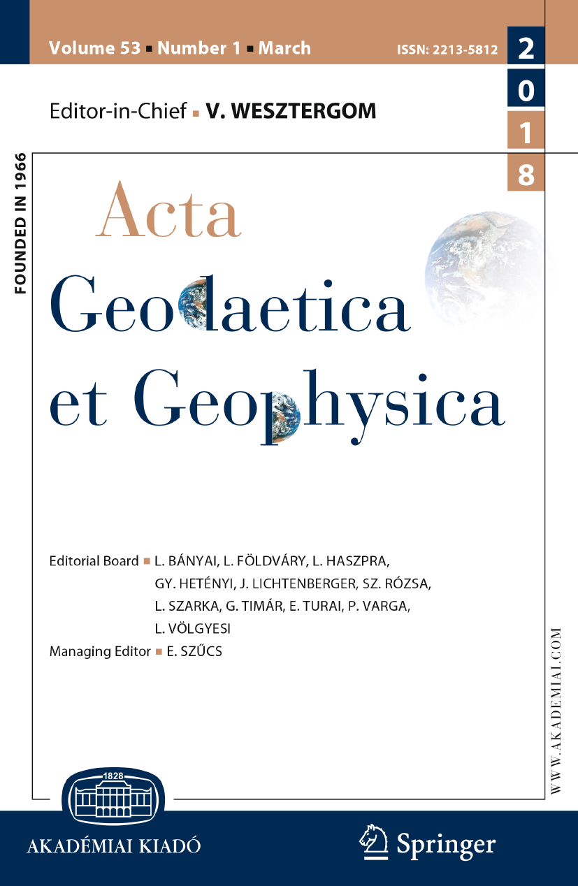 Acta Geodaetica et Geophysica