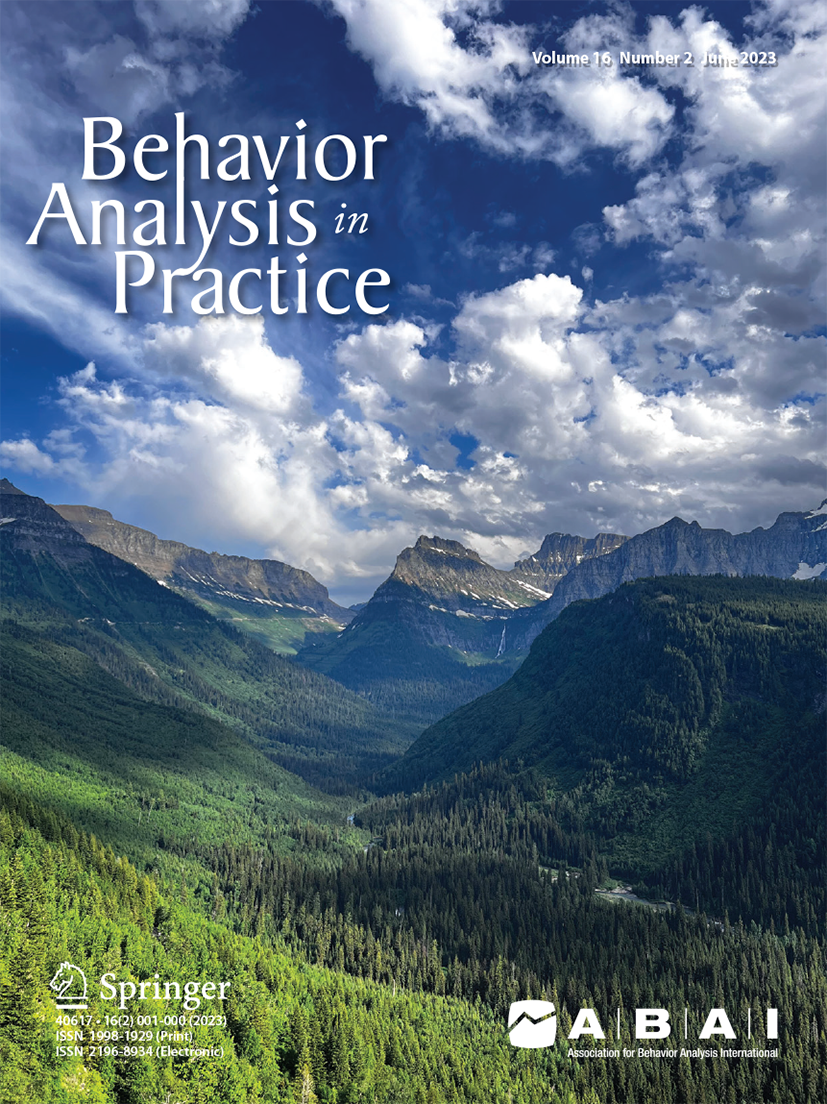 Behavior Analysis in Practice