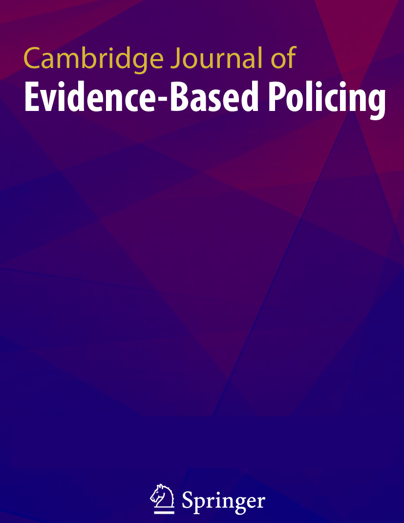 Cambridge Journal of EvidenceBased Policing Submission guidelines