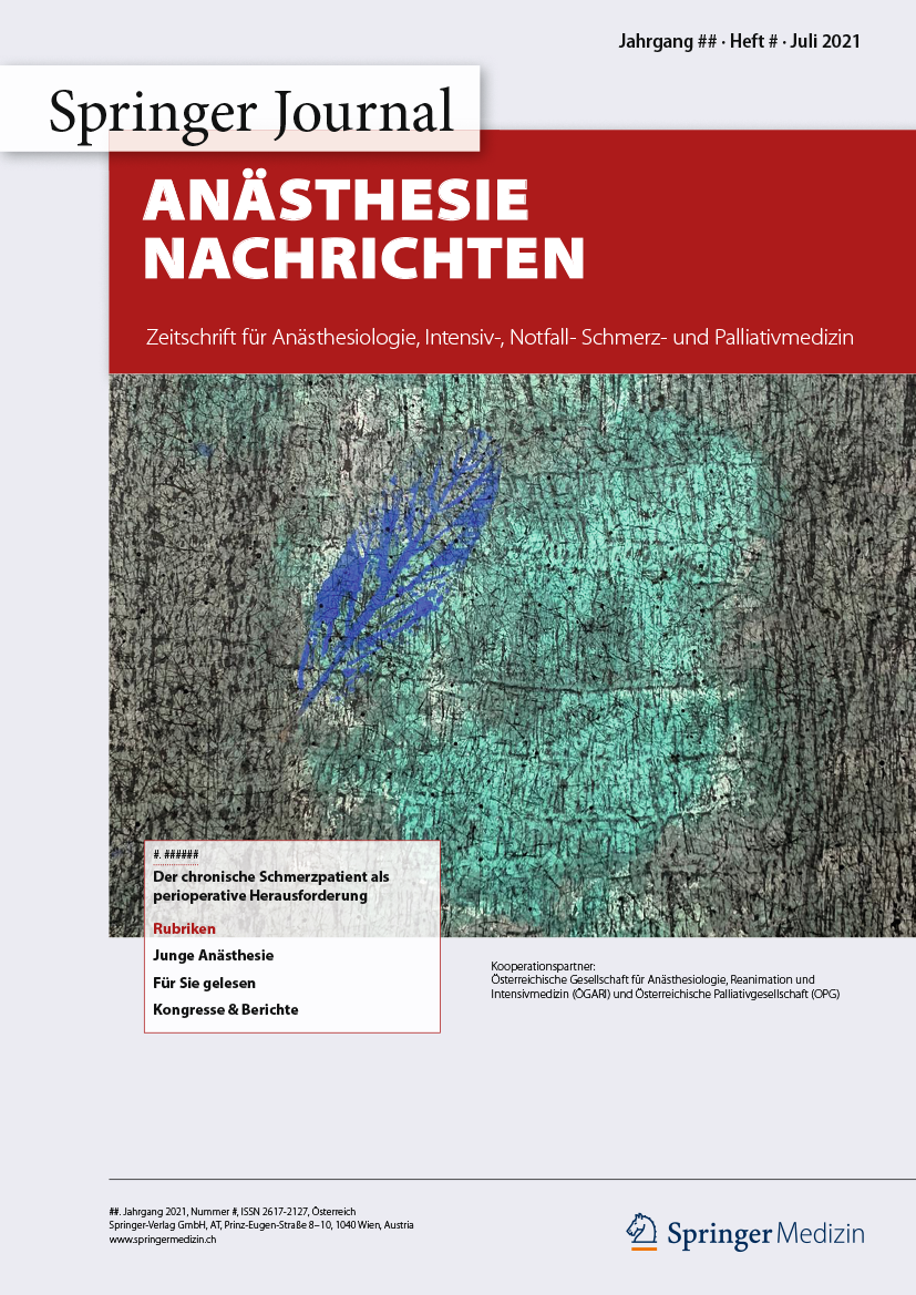 Mythen moderner Medizin: beste medizinische Versorgung, bertherapie und  rechtzeitige Therapieentscheidungen | Ansthesie Nachrichten | Springer  Nature Link