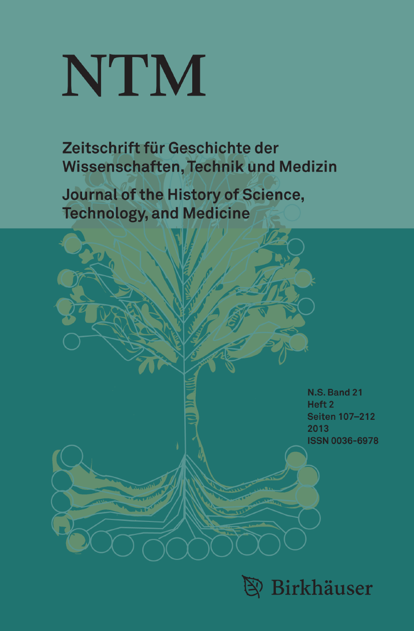 A Material History of Electroshock Therapy  NTM Zeitschrift für Geschichte  der Wissenschaften, Technik und Medizin