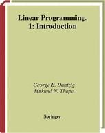 Linear Programming 1: Introduction | SpringerLink