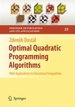 Optimal Quadratic Programming Algorithms: With Applications to ...