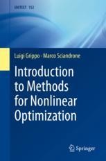 Introduction to Methods for Nonlinear Optimization | SpringerLink