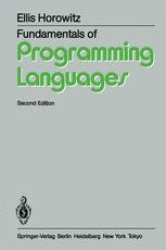 Fundamentals of Programming Languages | SpringerLink