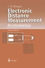 Electronic Distance Measurement: An Introduction | SpringerLink