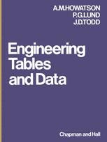 Engineering Tables and Data | SpringerLink