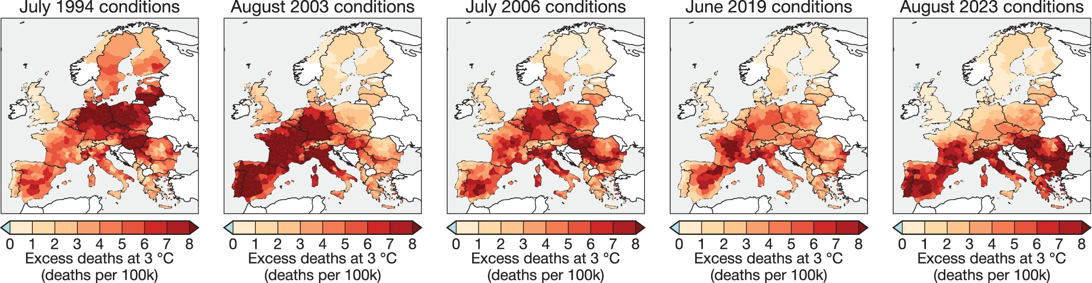 Ondas de calor na Europa podem se tornar muito mais mortais