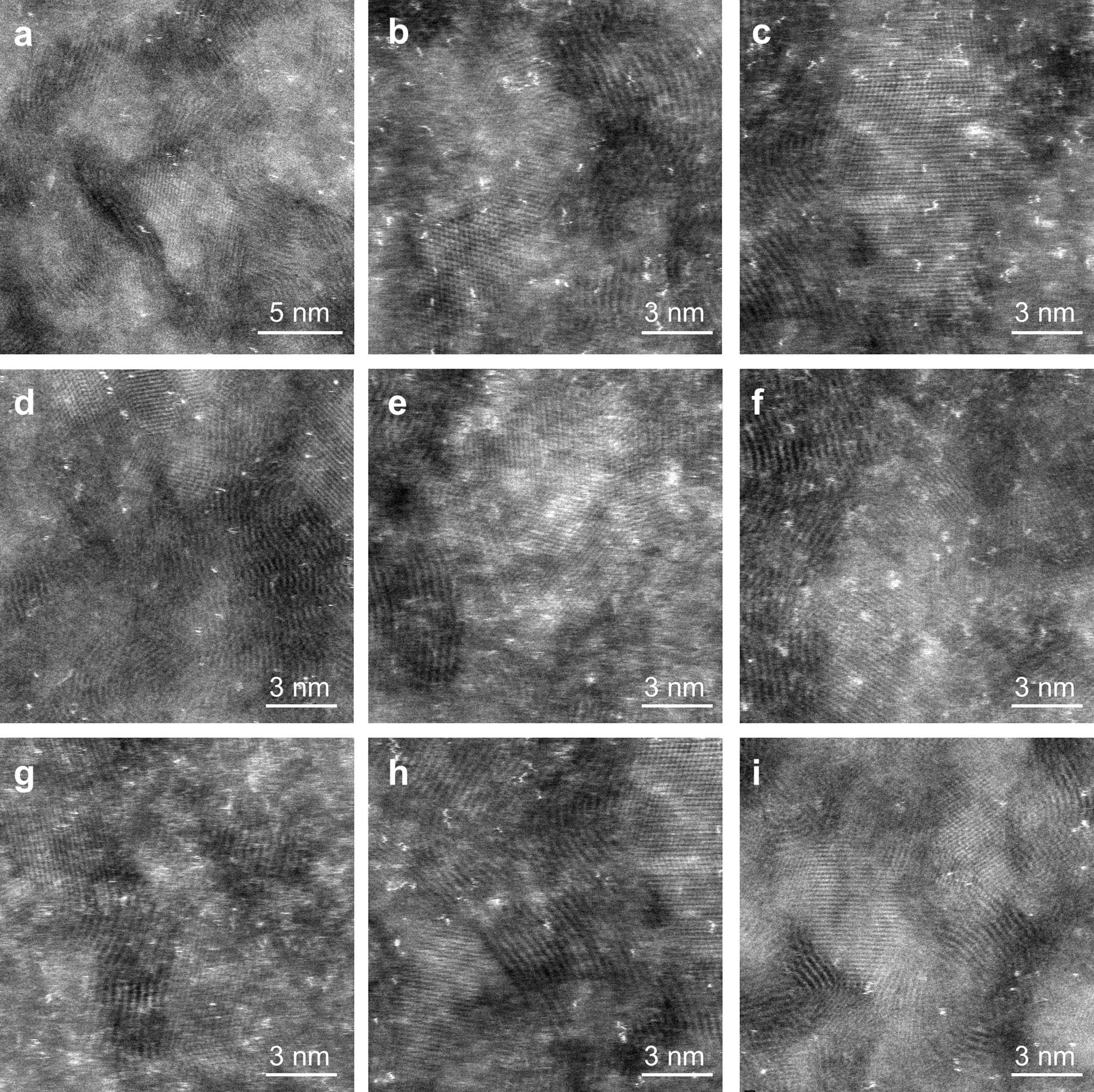 Extended Data Fig. 5: Complex incoherent interfaces between ND and DMG.