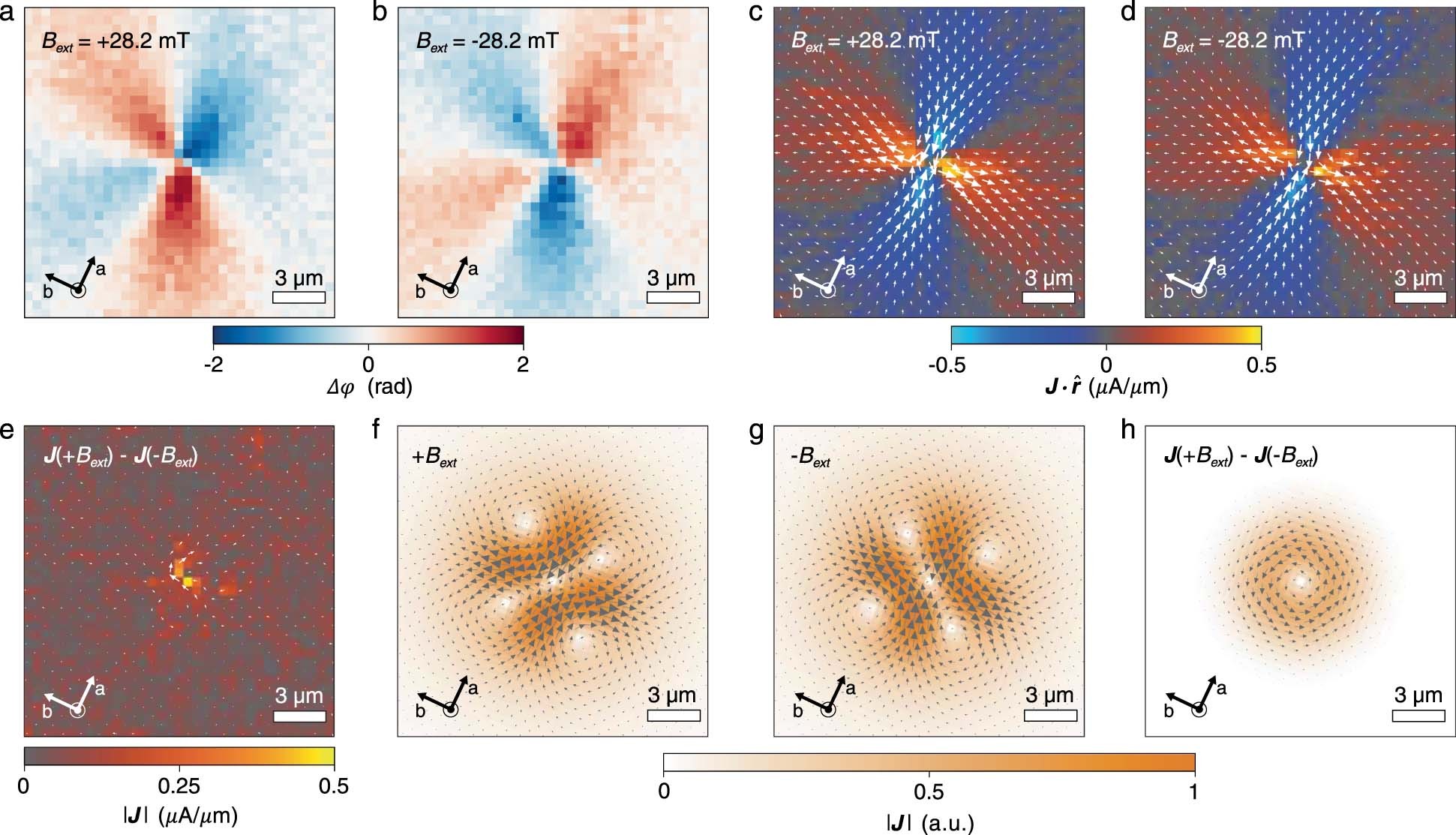 Extended Data Fig. 2: Absence of any detectable photo-Nernst effect in WTe2 at room temperature.