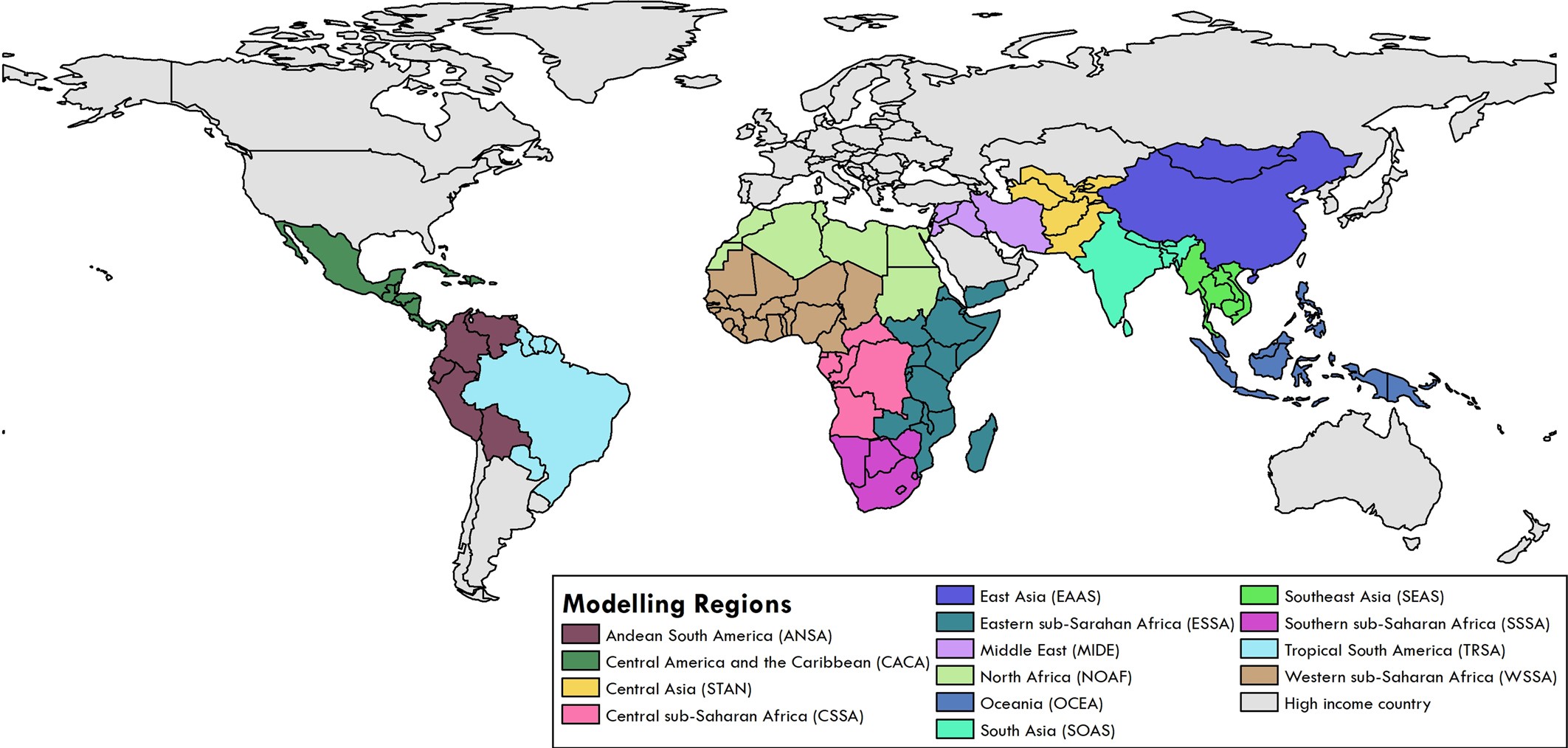 Extended Data Fig. 10: Modelling regions.