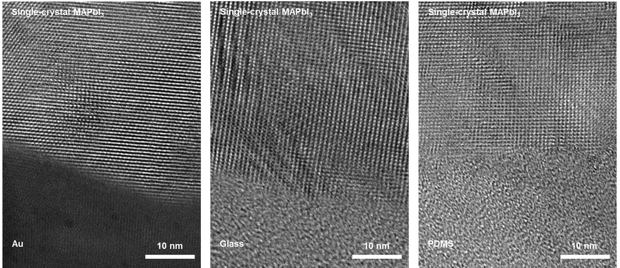 Extended Data Fig. 2: Characterizations of interfacial crystal quality.