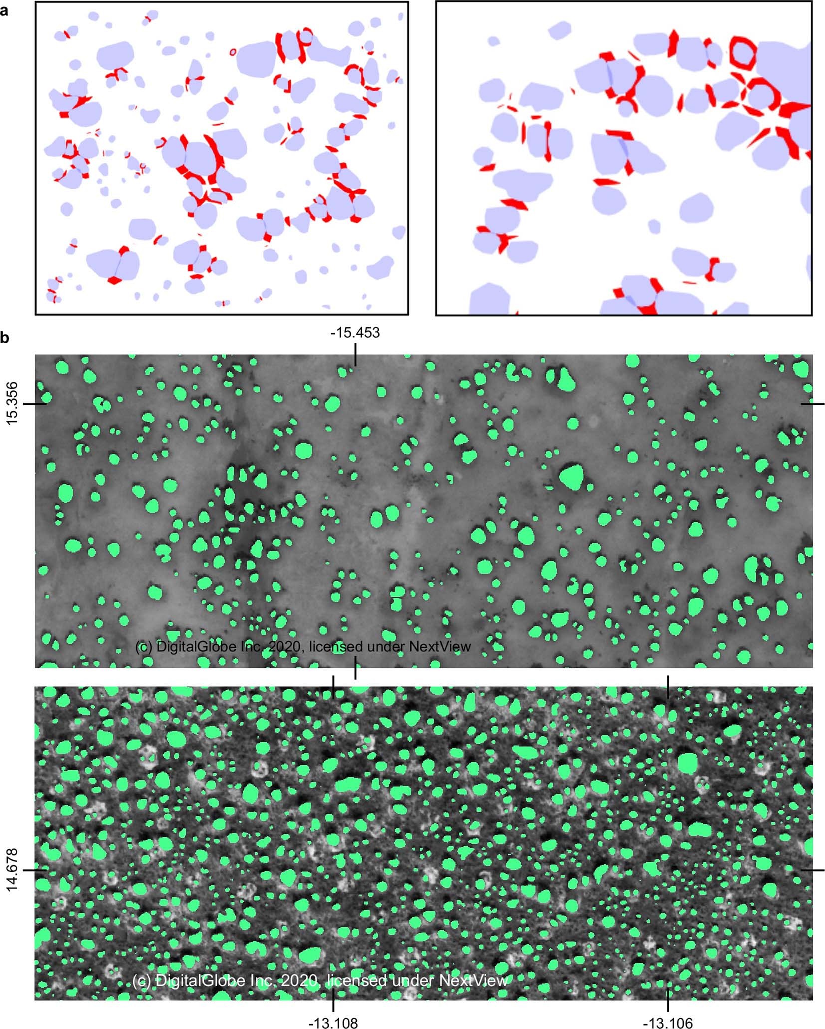 Extended Data Fig. 3: Mapping individual tree crowns.