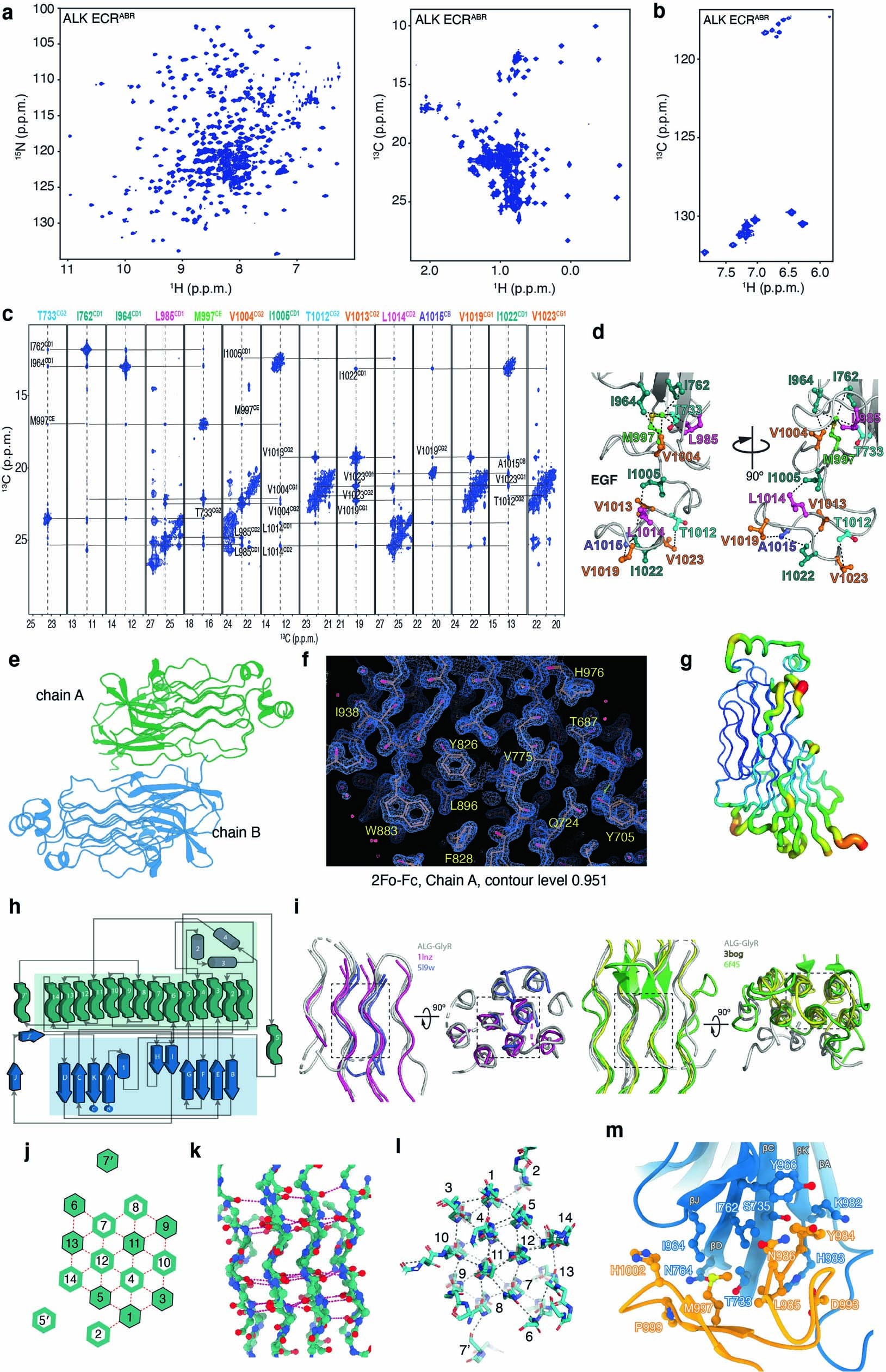 Extended Data Fig. 1: Structural features of ALK-ECRABR.