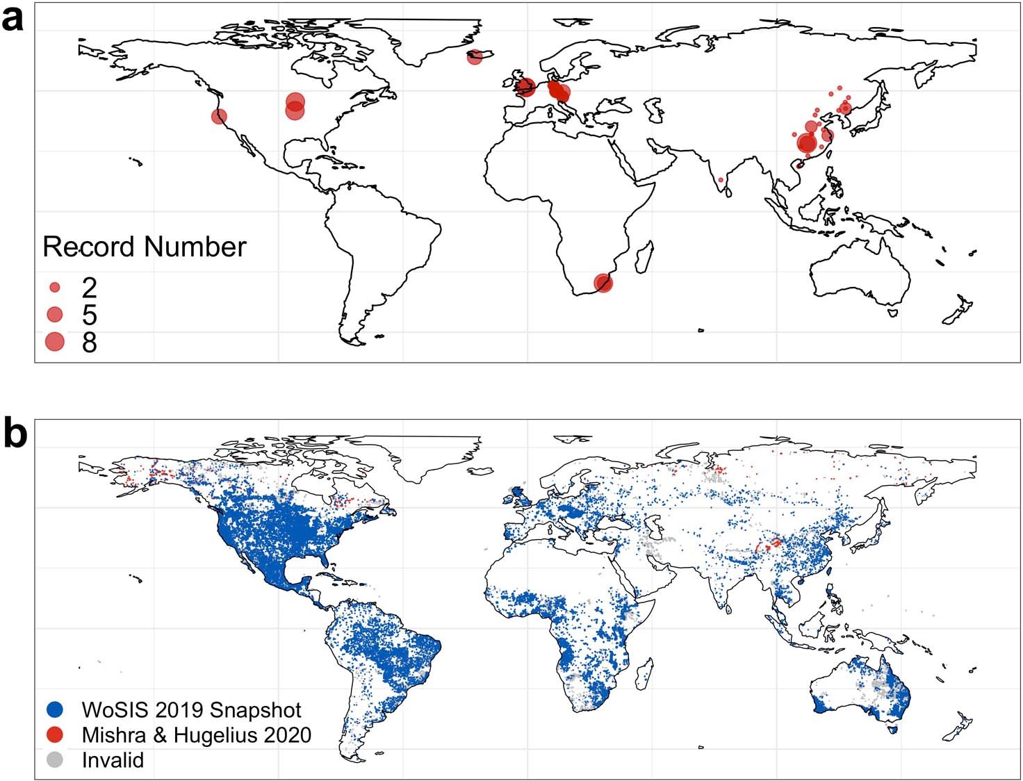 Extended Data Fig. 1: Spatial distributions of datasets.