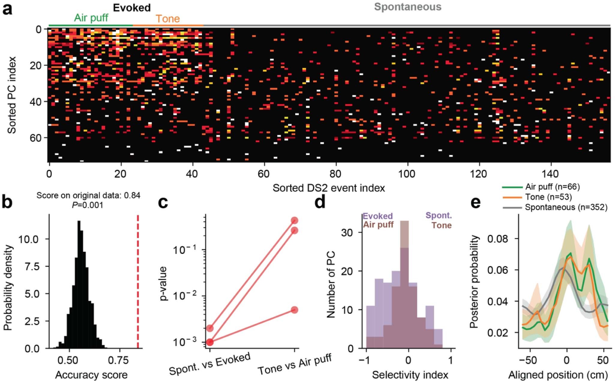 Extended Data Fig. 13: Current position coding is retained for evoked DS2.
