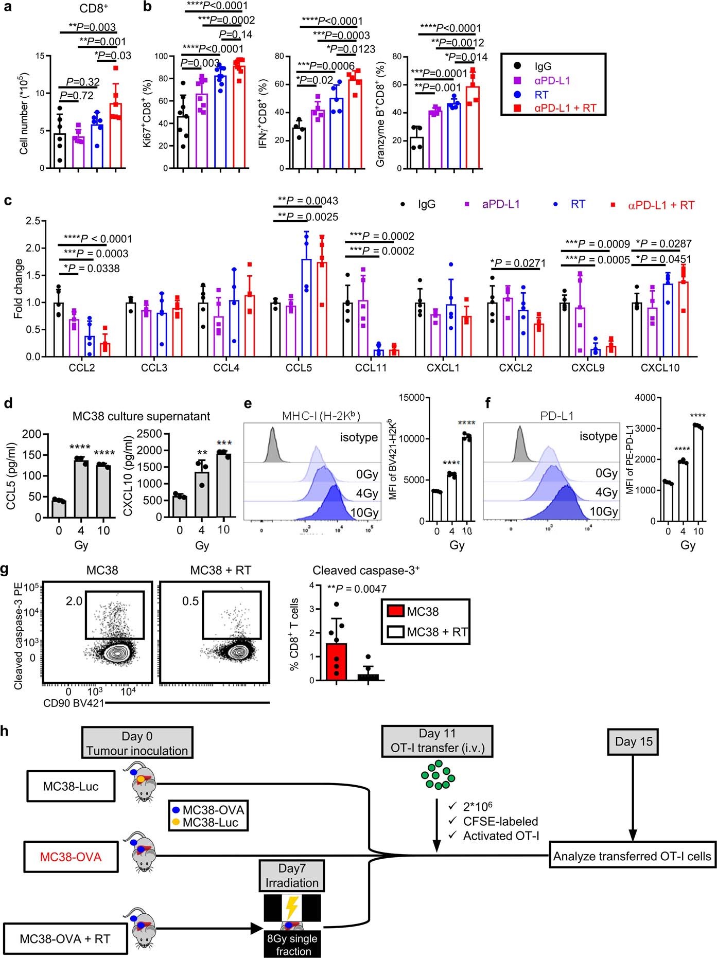 Extended Data Fig. 8: Radiotherapy reshapes the liver immune microenvironment.