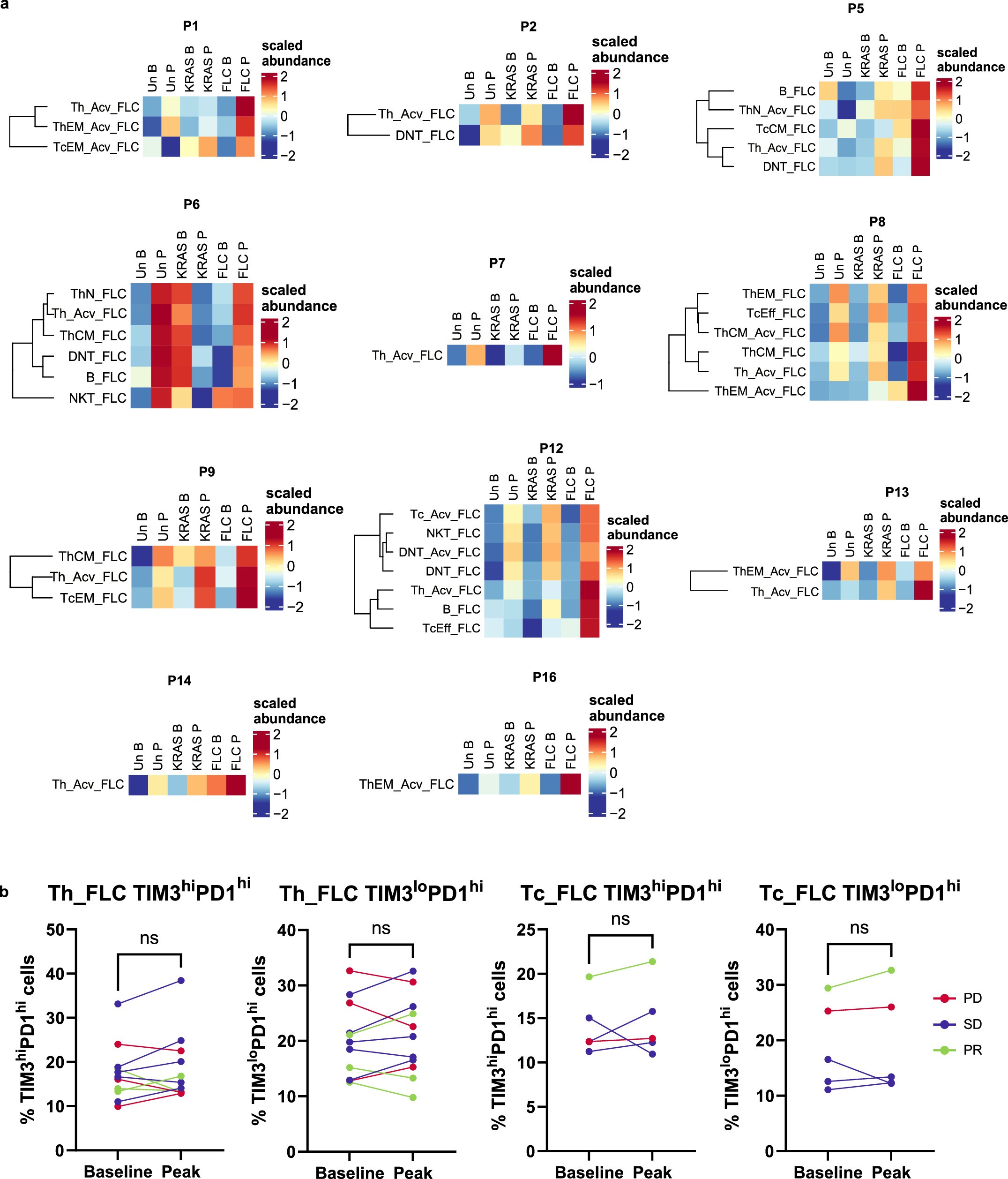 Extended Data Fig. 3: CyTOF results for all patients.