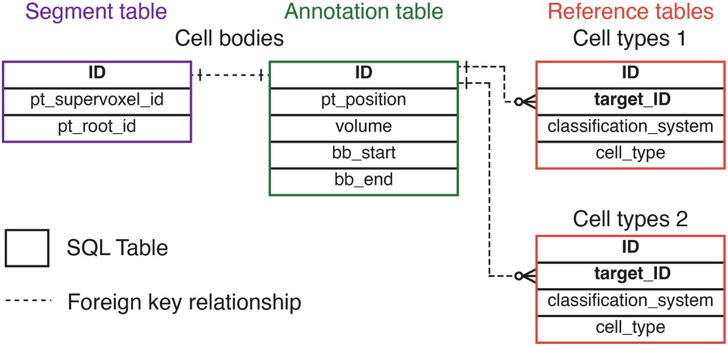 Extended Data Fig. 6: Foreign key relationships between tables.